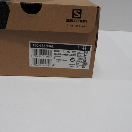 Salomon Tech Sandal Feel Men's Sandals, Urban Chic/Forever Blue/Pearl Grey US 10