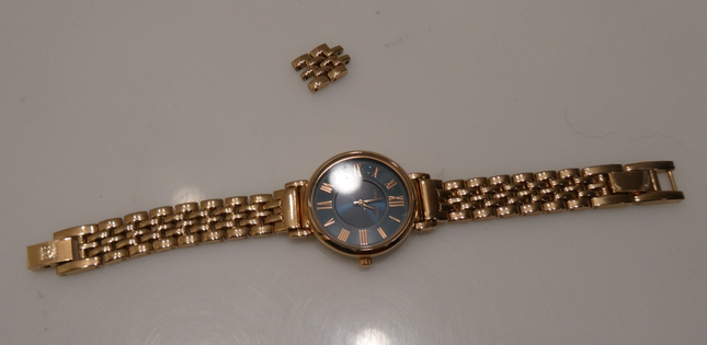 Anne Klein Women's Bracelet Watch, Rose Gold/Navy