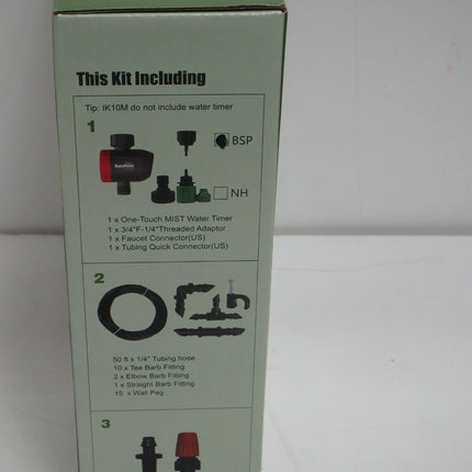 Rainpoint IK10MV Mist Cooling Irrigation Kits for Garden