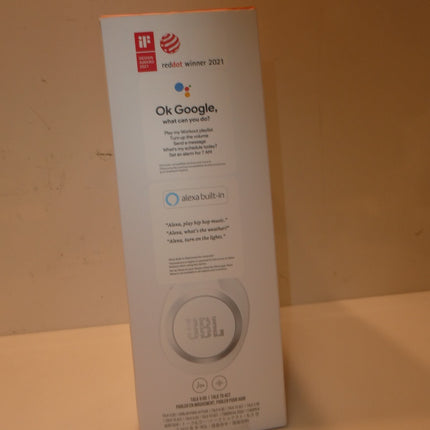 JBL Live 660NC Wireless Bluetooth Over-ear Noise-cancelling Headphones - White