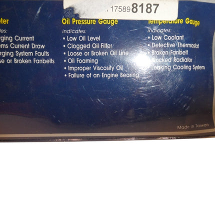 Trisco GT-520-3 Electrical Triple Gauge Kit