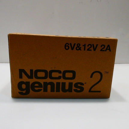 NOCO Genius GENIUS2 6V 12V 2Amp UltraSafe Battery Charger & Maintainer (US Mode)