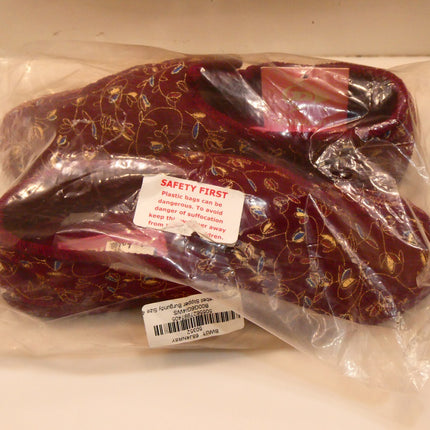 Dunlop Bluebell Slipper Burgundy Size 4