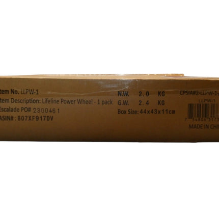 Lifeline Fitness Power Wheel Full Body Workout Ab Roller, Functional Full Body A