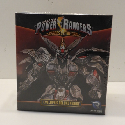 Renegade Game Studios Power Rangers Heroes Cyclopsis Deluxe Figure Game, Red