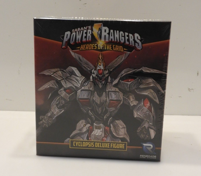 Renegade Game Studios Power Rangers Heroes Cyclopsis Deluxe Figure Game, Red