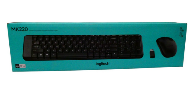 Logitech MK220 Compact Wireless Keyboard Mouse Combo