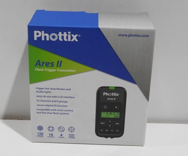 Phottix Flash Trigger Aries II TX Professional Phottix Ares II Flash Trigger