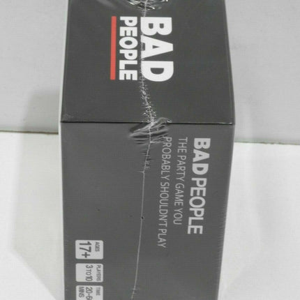 Bad People The Party Card Game You Probably Shouldn't Play Friends Adult Game