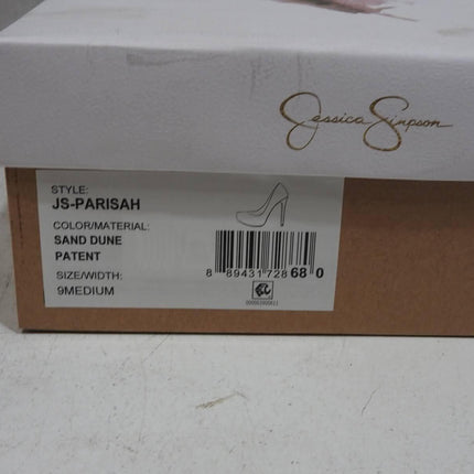 Jessica Simpson Women's Parisah Platform Heel Pumps, Sand Dune, 9 M US