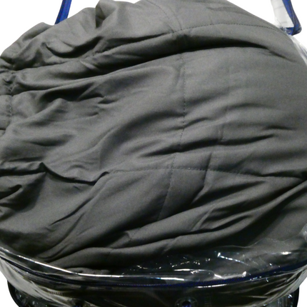 LUXOR Microfibre Weighted Blanket, Machine Washable Winter Blankets for Adults (