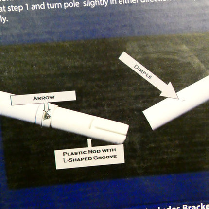 Annin Flagmakers American Flag SolarGuard Nylon Flag, Solar Light and Flagpole