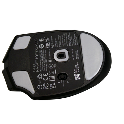 Razer Naga V2 HyperSpeed - Ergonomic Wireless MMO Gaming Mouse with 19 Programma