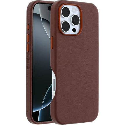 OtterBox Symmetry Cactus Leather Phone Case for iPhone 16 Pro Max - Brown