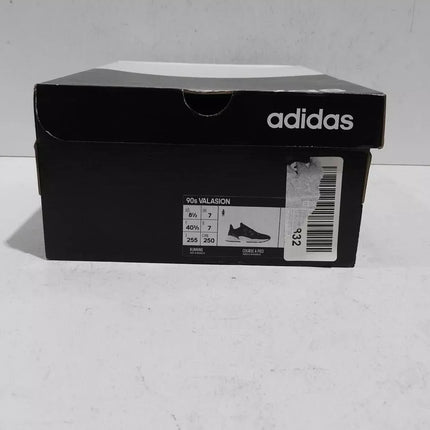 adidas 90S Valasion Women's Running Shoe, Core Black/Night Metallic/Grey, 8.5 US