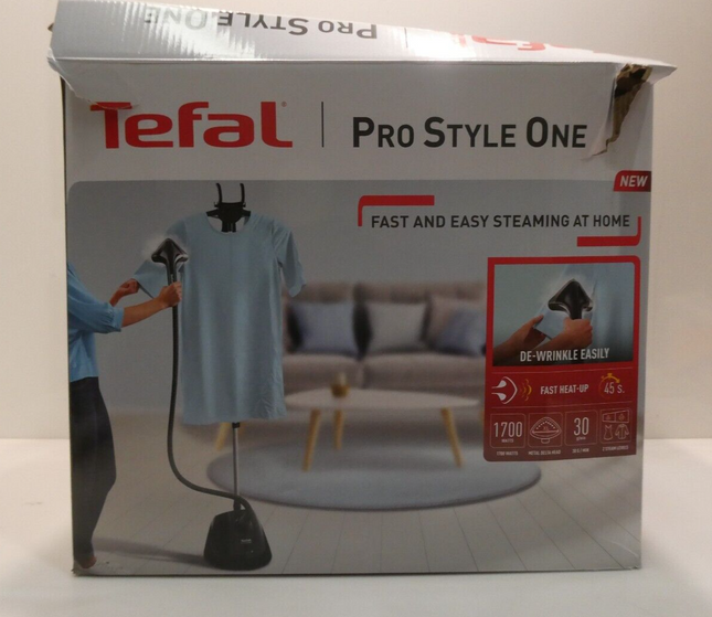 Tefal Pro Style One Garment Upright Steamer Black IT2461ZO