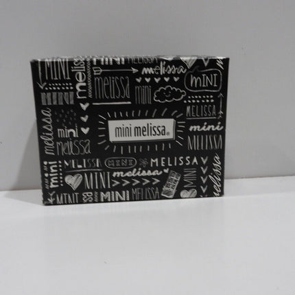 Mini Melissa Possession II Silver Glitter Sandal, Size - 7