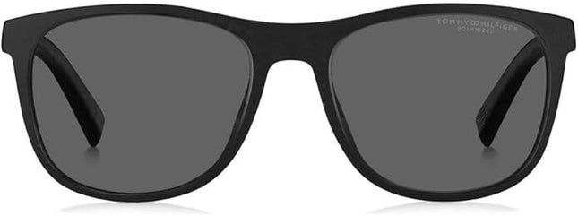 Tommy Hilfiger Men's TH 2042/S Sunglasses, Matte Black, 54 mm