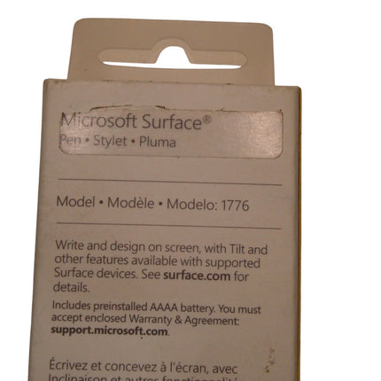 Microsoft Surface Pen Platinum Model 1776 (Eyu-00009) Laptop