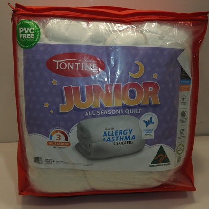 Tontine T4880 Junior Quilt, Single - White