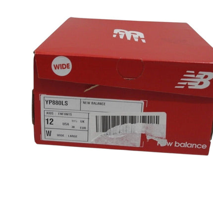 New Balance Boys 880 YP880LS Blue Running Shoes Sneakers Size 11.5