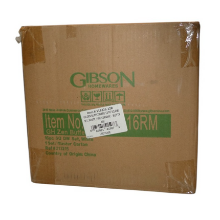 Gibson Home Amelia Court Porcelain Chip and Scratch Resistant Dinnerware set, Se