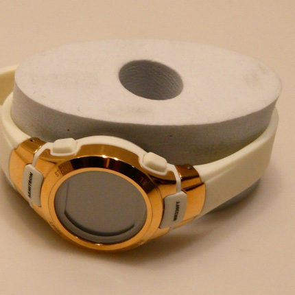 Armitron Sport Women's 45/7096WRG Rose Gold-Tone Accented Digital Watch