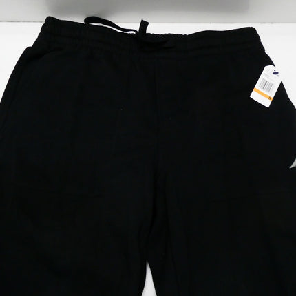 Nautica Men's Anchor Fleece Basic Joggers, True Black, Small