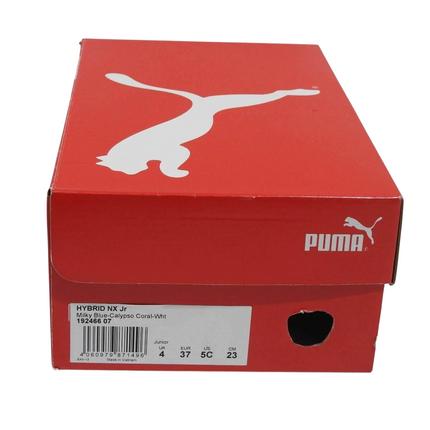 PUMA Hybrid NX JR Boys Outdoor Multisport Training Shoes, Milky Blue-Calypso 5US