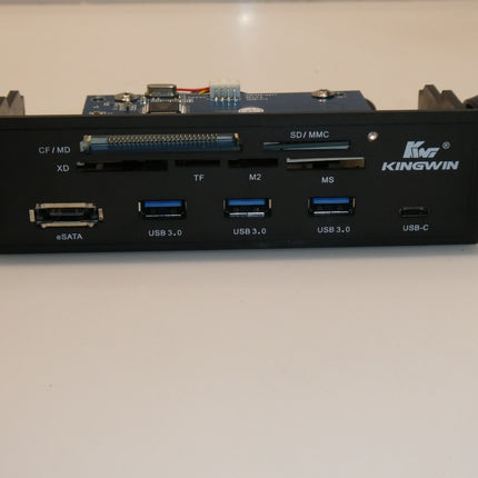 Kingwin KW525-3U3CR Multi-Function Super Speed USB 3.0 Hub w/ Card Reader Includ