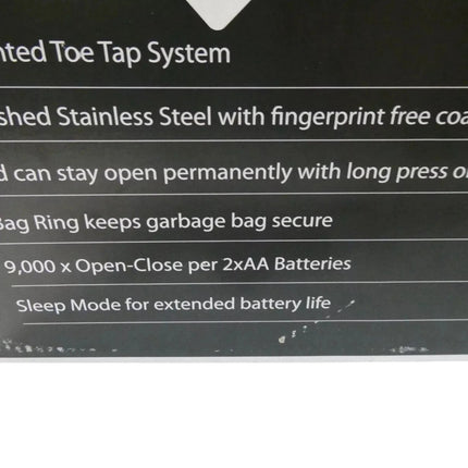 Smart Bin 20L Toe Top Bin