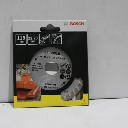Bosch 2607019480 115mm Turbo Diamond Blade