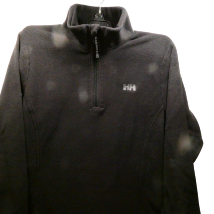 Helly Hansen Women's Daybreaker 1/2 Zip Fleece, Black, Medium