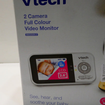 VTech BM3350N 2.8" 2-Camera Full Colour Video Baby Monitor