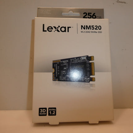 Lexar 256GB NM520 M.2 2242 NVMe SSD