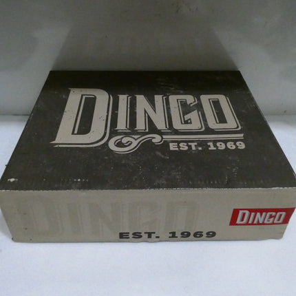 Dingo Mens Chopper Pull On Square Toe Motorcycle Casual Boots Mid Calf Black, 13