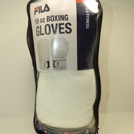 Fila Boxing Gloves 10 oz - White