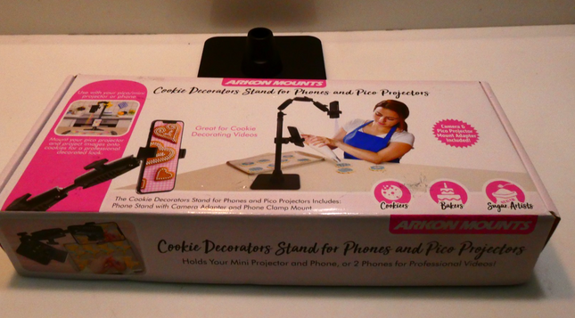 ARKON Mounts - Remarkable Creator Cookie Decorator Mount | Overhead Phone Mou...