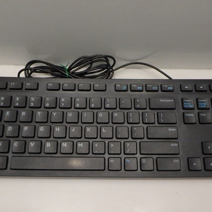 Dell Wired Multimedia Keyboard, Black, 580-AHHG