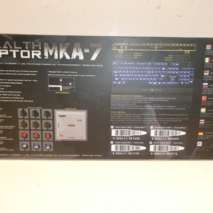 Armaggeddon Stealth Raptor MKA-7 Mechanical Gaming Keyboard