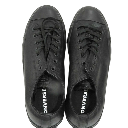 Converse Unisex-Adult Low-Top Black Sneakers - M11.5 W13.5