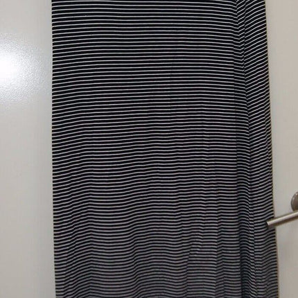 Dalia Collection Maxi Long Full Length Skirt Black/White - Medium