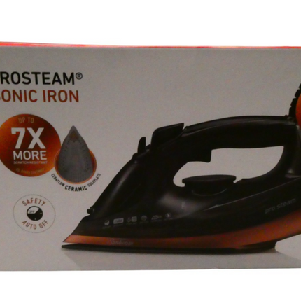 Sunbeam Pro Steam Ceraflow Sonic Iron SRC4700 - Black/Brown