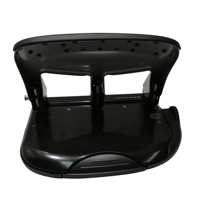 Bostitch EZ Squeeze 40 Sheet 3-Hole Punch (HP40), Silver/Black