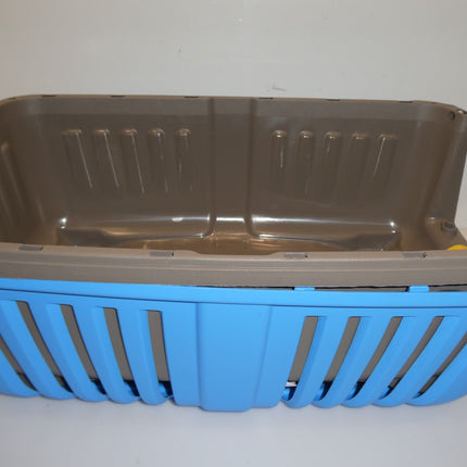 Pet Carrier: Hard-Sided Dog Carrier, Cat Carrier, Small Animal Carrier in Blue