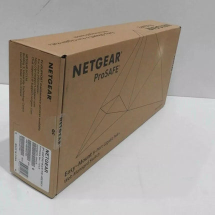 Netgear GS408EPP ProSafe Plus Easy-Mount 8-port Gigabit Ethernet Web Managed