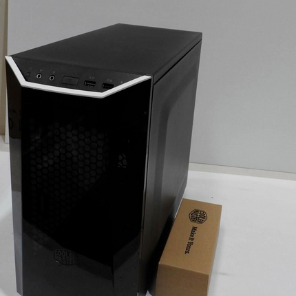 Cooler Master MasterBox Lite 3.1 TG Micro-ATX Case with Dark Mirror Design Black