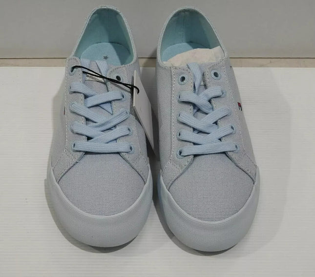 Tommy Hilfiger Women's Essential Pastel Trainers, Omphalodes, 37 EU