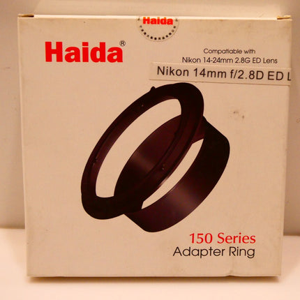 Haida Adapter Nikon 14mm 2.8ED Adaptor Nikon 14mm 2.8ED and Ring for 150 Series
