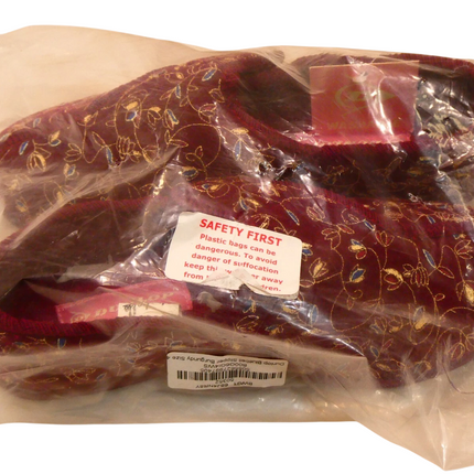 Dunlop Bluebell Slipper Burgundy Size 4
